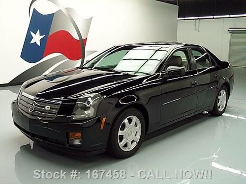 2004 cadillac cts 3.6l v6 automatic leather sunroof 59k texas direct auto