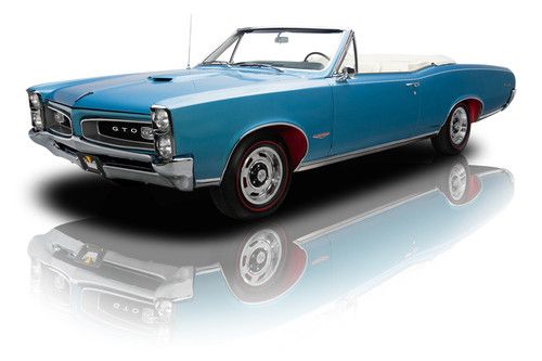Frame off restored gto 389 tripower 4 speed convertible