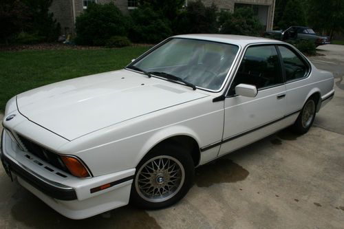 1989 BMW 635CSi Base Coupe 2-Door 3.5L, image 1