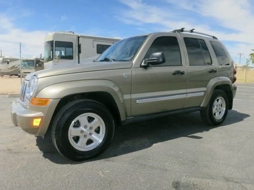 2005 jeep liberty 4x4 crd limited great tow vehicle behind rv