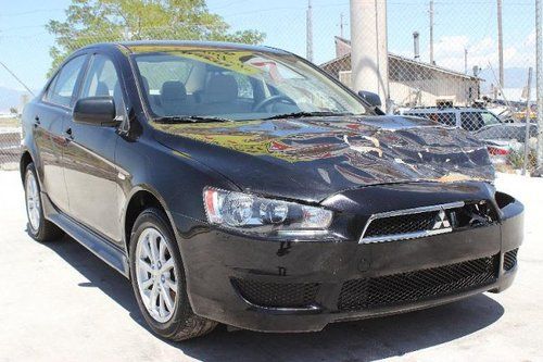 2012 mitsubishi lancer es damaged salvage fixer only 16k miles wont last l@@k!!