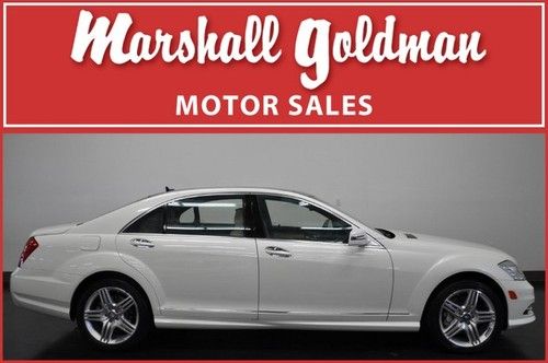 2013 mercedes benz s550 4matic diamond white with sahara beige only 5000 miles