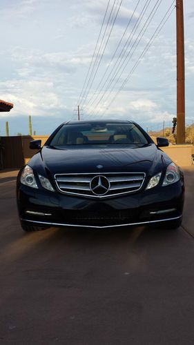 2011 e350 coupe low miles-   -5yr/100,000 warranty-- over $70,000 new low miles