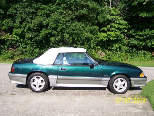 1991 ford mustang gt convertible 2-door 5.0l