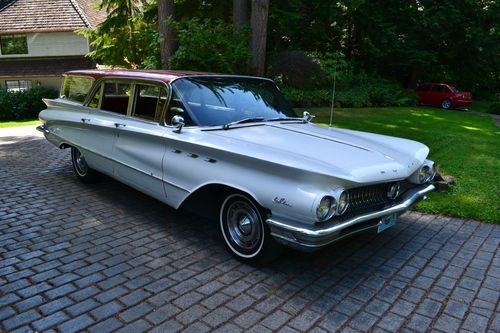 1960 buick lesabre - rare 3 seat wagon -survivor, original paint