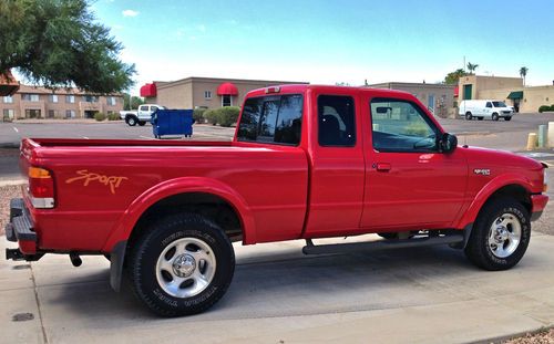 1999 ford ranger xlt supercab 4x4 3.0l v6 automatic a/c with sport package