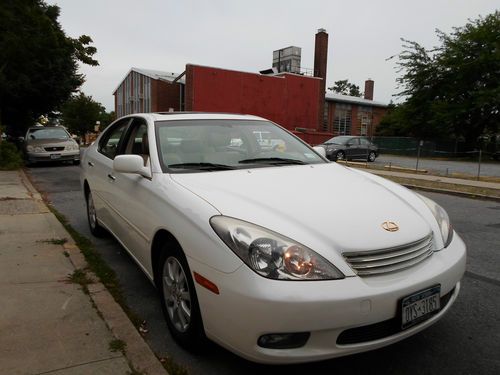 2003 lexus es300 with navigation white navi gps