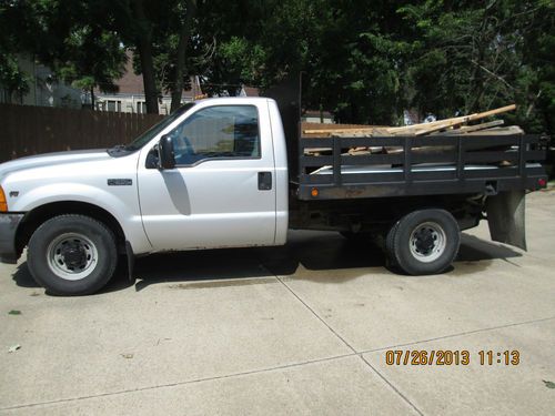 2001 ford f-350 flatbed 31,500 miles 1 ton truck f350 pick up