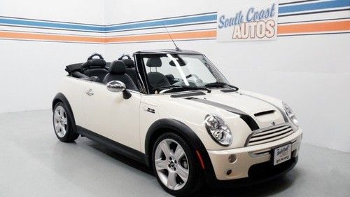 Mini cooper s convertible, supercharged, automatic, leather, we finance!