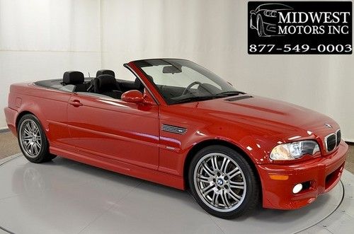 2006 bmw m3 convertible one owner 12,053 certified miles collector condition
