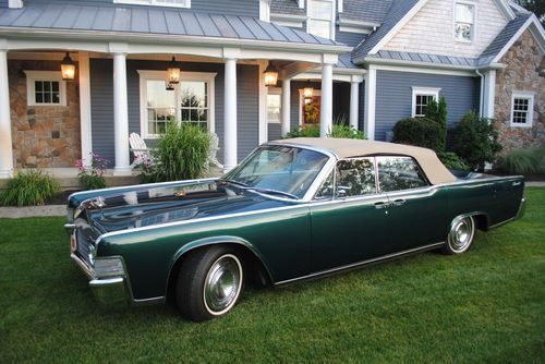 1965 lincoln continental convertible