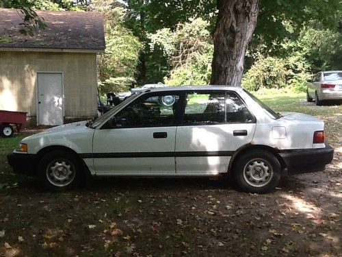 1991 honda civic dx sedan 4-door 1.5l