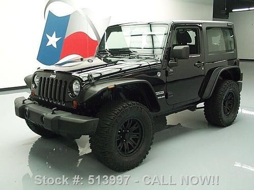 2011 jeep wrangler sport 4x4 hard top 6-speed only 45k texas direct auto