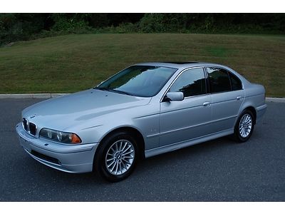 2002 bmw 540 540i sedan automatic sedan 1 owner only 52k miles local trade clean