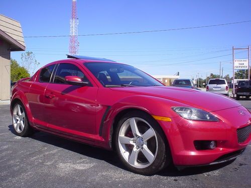 2004 mazda rx8 6 speed touring sunroof leather
