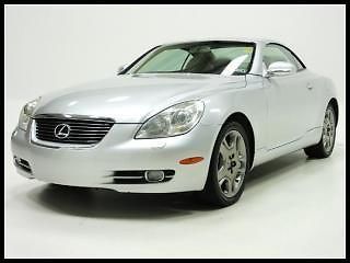 2006 lexus sc 430 convertible memory heated leather alloy navigation super clean