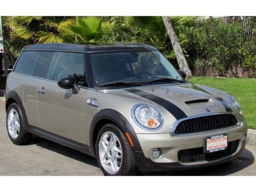 Used 08 mini cooper clubman s hatchback leather sport keyless start heated seats