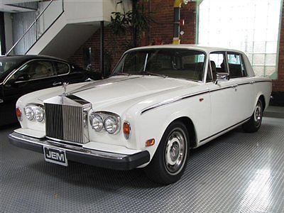 1980 rolls-royce silver shadow ii, 2 owner car, all records