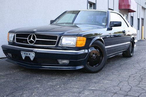 87 mercedes benz 560 sec amg only 73k w126 coupe good condition  560sec