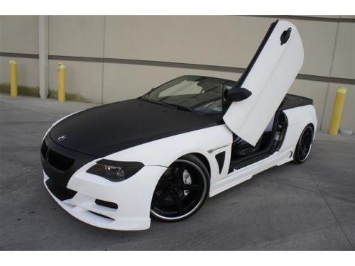 Buy Used Custom Bmw 645ci Convertible Lambo Doors Nav Parktronic