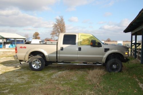 6.4 powerstroke diesel crew cab bad engine clean title lift automatic