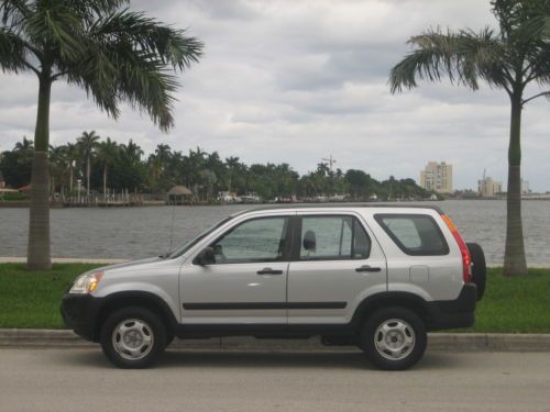 2003 04 05 02 01 honda cr-v lx only 65k miles non smoker two owner no reserve!!!