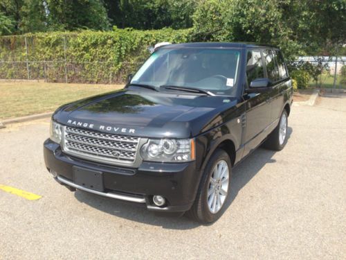 2010 land rover range rover supercharged