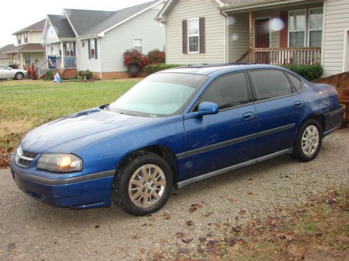 2005 chevy impala (base) blue