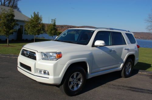 2011 toyota 4runner 4wd 4x4 sr5 3rd row seat 7 passenger sunroof parking pearl