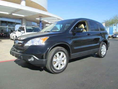 07 4wd awd black 2.4l 4-cylinder leather automatic sunroof miles:66k suv
