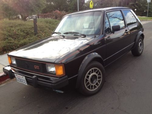 1984 vw rabbit gti