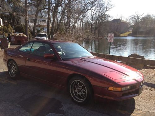 1994 bmw 850ci 12 cylinder sport coupe bbs mint rare leather cd changer