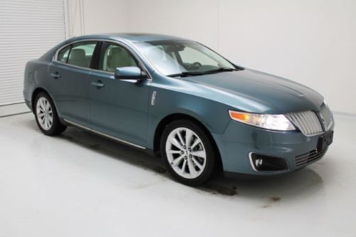2010 lincoln mks w/ecoboost - navigation, heated leather, moonroof