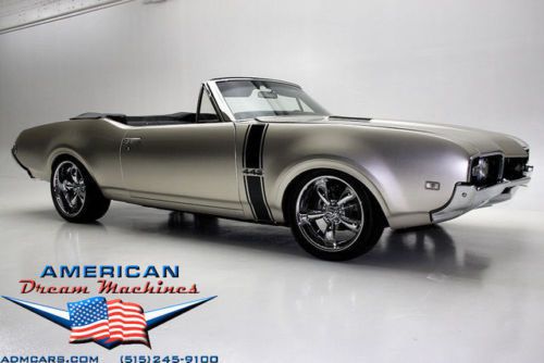 1968 cutlass convertible resto-mod with 442 options and badging
