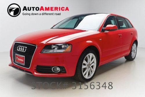 38k one owner low miles 2012 audi a3 premium 2.0t fronttrak leather pwr sunroof