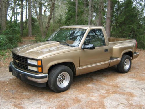 1989 chevrolet shortbed pickup, 454 v8, automatic