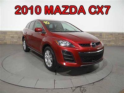 Mazda cx-7 touring low miles 4 dr suv automatic gasoline 2.3l 4 cyl engine black
