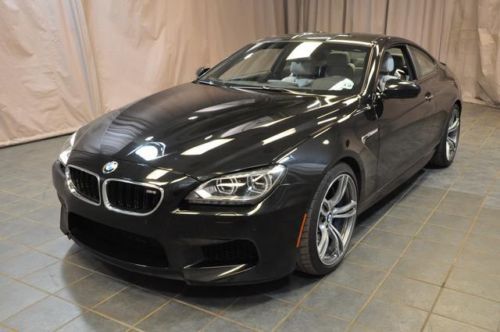 2013 bmw m6 6-series 2dr coupe f13 black sapphire low miles $120,000 msrp!!!