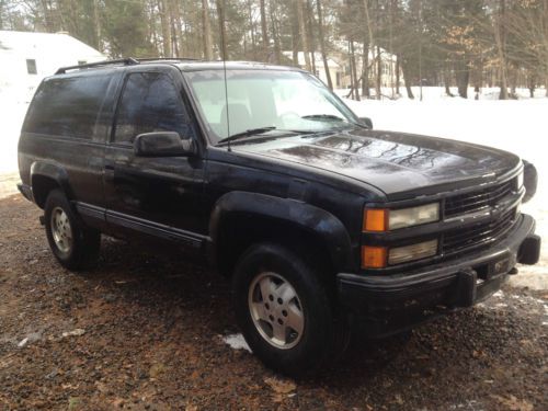 Buy Used 95 Chevy Tahoe 2 Door 6 5 Turbo Diesel In Hamden