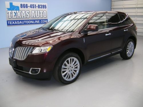 We finance!!!  2011 lincoln mkx awd pano roof nav heated leather 45k texas auto