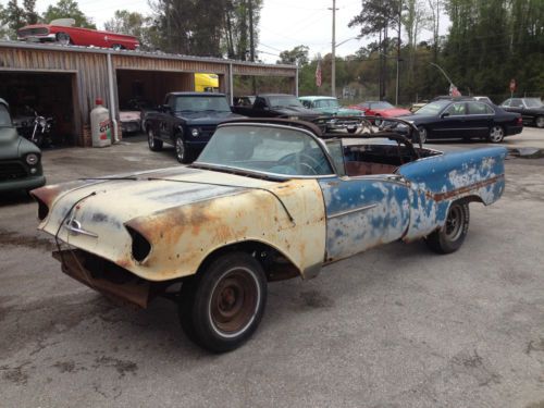 1957 oldsmobile 98 ninety eight starfire convertible project car (55 56 57)