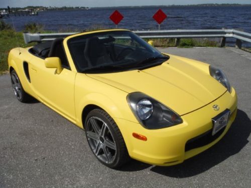 Showroom condition 2001 toyota mr2 spyder convertible with just 72k miles