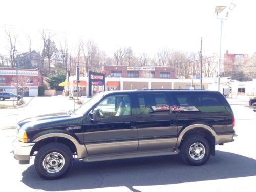 1 owner 2001 ford excursion limited 4x4 no reserve