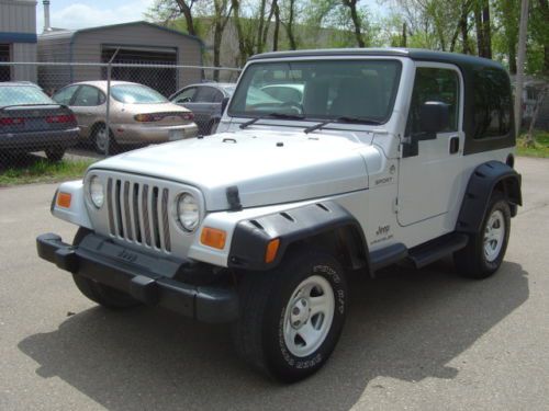 2006 jeep wrangler sport 4.0 six-auto-a/c-right hand drive jeepster-super nice!!