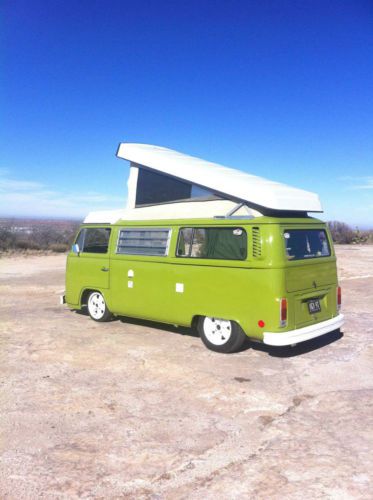 Sweet 1976 vw westfalia poptop with wagenswest suspension fly in and drive home