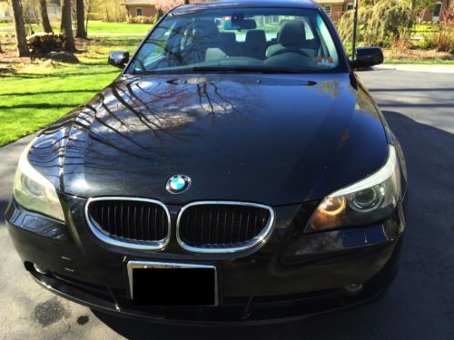2005 bmw 530i 6-speed 79k miles with extra new snow tires on alloys