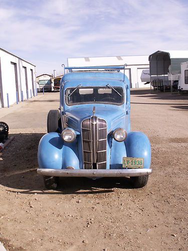 1936 dodge humpback delivery panel - vintage