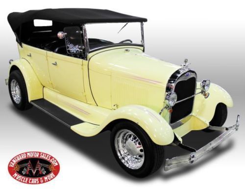 1929 ford 4 door street rod convertible phaeton model a