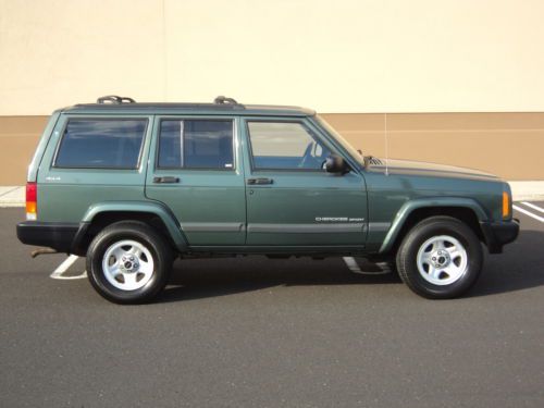 2000 jeep cherokee sport 4x4 low miles non smoker clean must sell no reserve!!!
