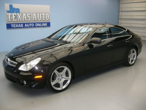 We finance!! 2011 mercedes-benz cls550 roof nav heated/cooled leather texas auto